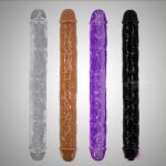 Jelly Double Dong Realistic Dildo