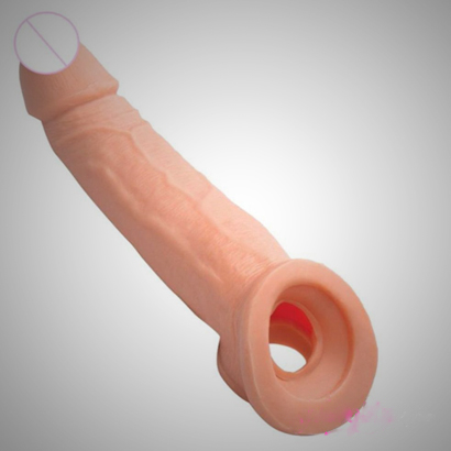 Double Hole Jumbo Penis Sleeve